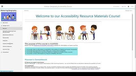 Dynamic Study Modules for Accessibility