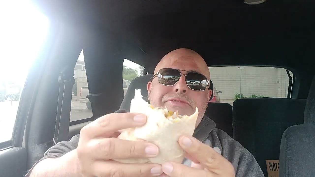 MEAT LOVERS BURRITO FROM JACK IN THE BOX