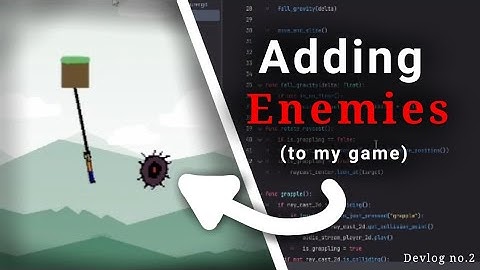 Adding enemies to my game