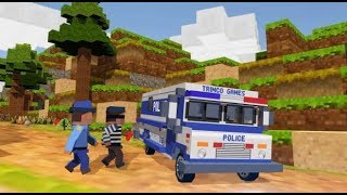 Mr. Blocky City Police Craft Android FHD GamePlay screenshot 5
