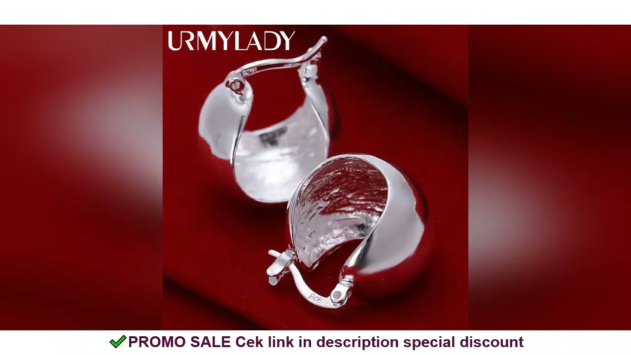 Fine 925 sterling silver earrings wedding high quality popular product fashion women party Earring J