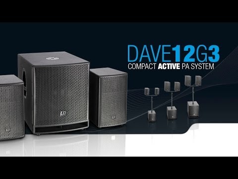 LD Systems DAVE 12 G3 - Compact 12" powered PA System