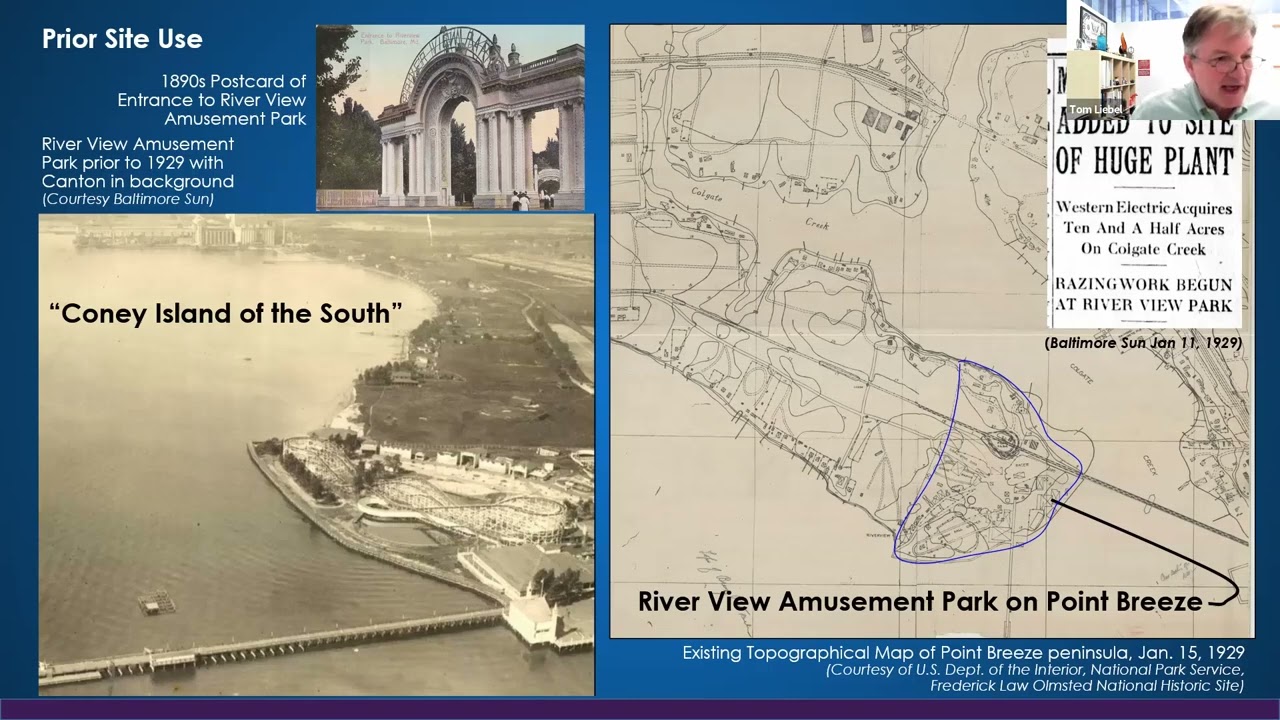 Western Electric Company Point Breeze & Omsted's Vision