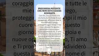 Preghiera Potente Che Non Deve Essere Ignorata