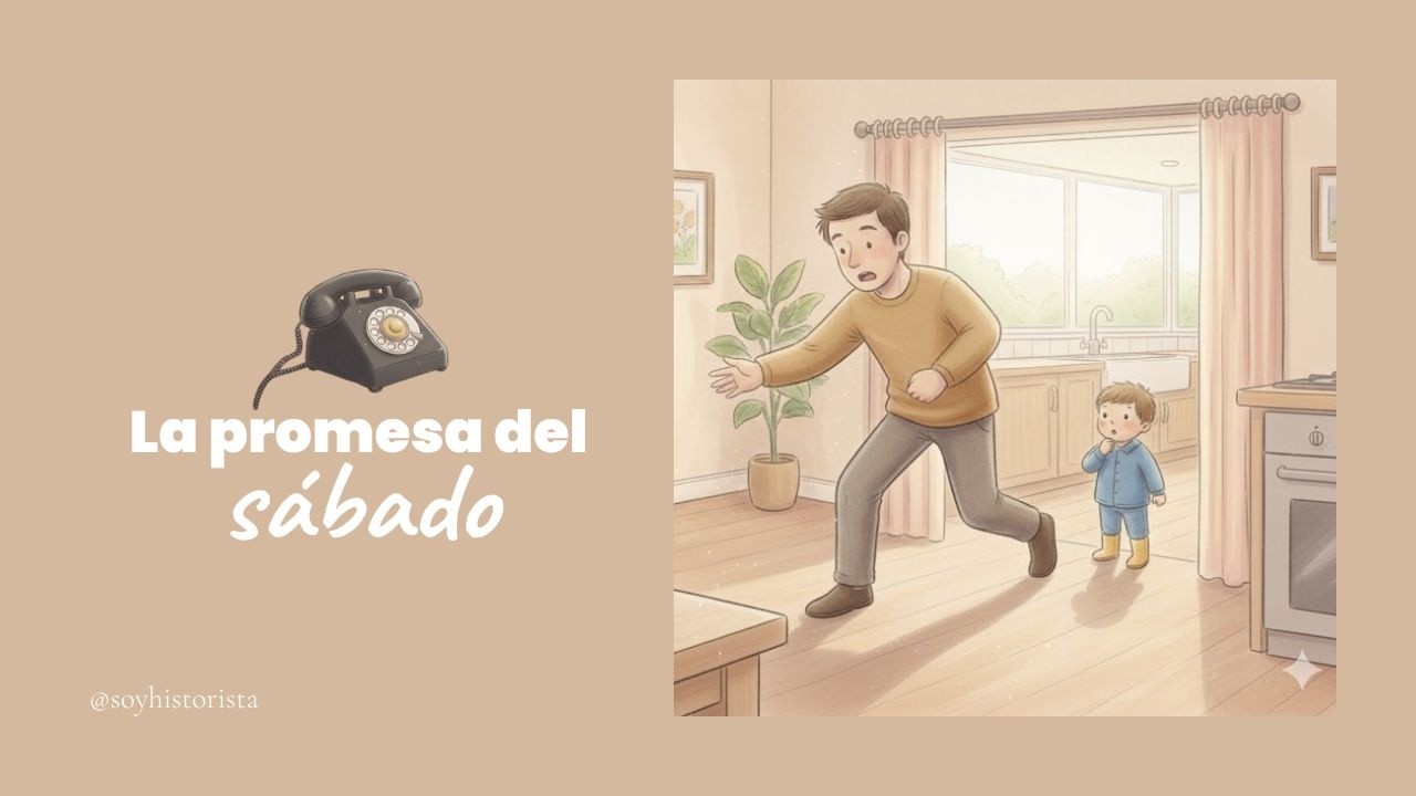 La promesa del sábado. ❤️‍🩹 Un cuento para recordar que las promesas se deben cumplir.