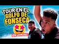 TOUR en LANCHA por el GOLFO DE FONSECA 😱 *LA UNIÓN*Isla conejo*