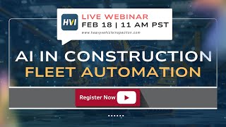 AI in Construction Fleet Automation Webinar