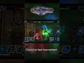 character test tournament