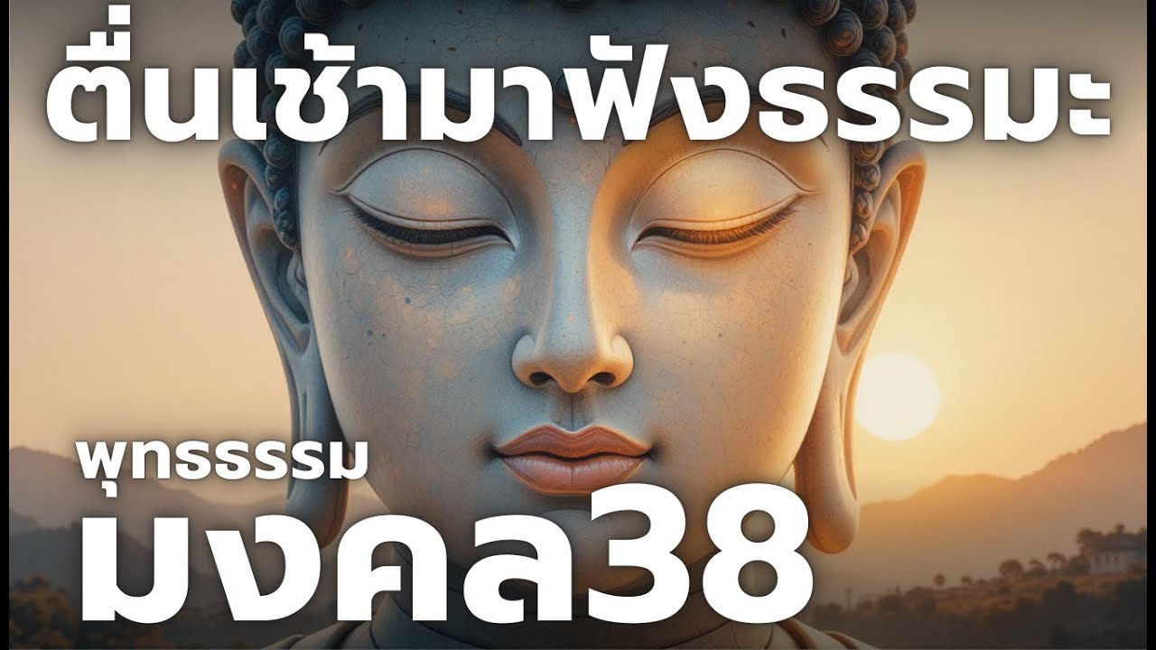 มงคล38 ฟังธรรมะยาวๆ (ไม่มีโฆษณาคั่น)