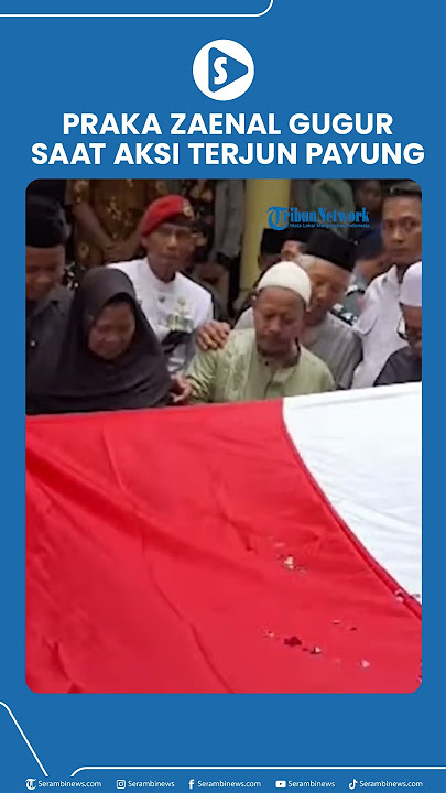 Detik Detik Praka Mar Zaenal Gugur Saat Aksi Terjun Payung HUT TNI Ke-80