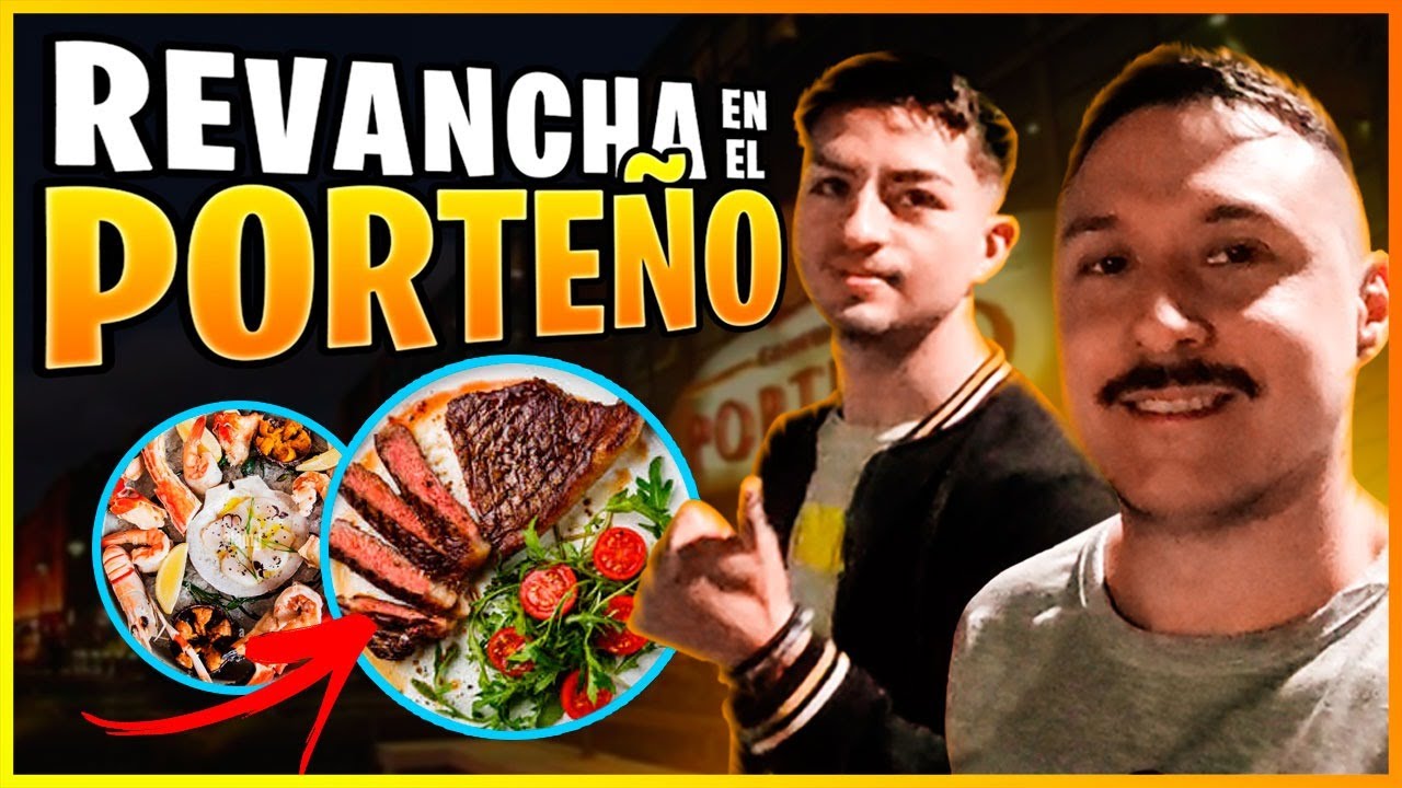 El Tenedor Libre MÁS FAMOSO de Puerto Madero!! El Porteño YouTube
