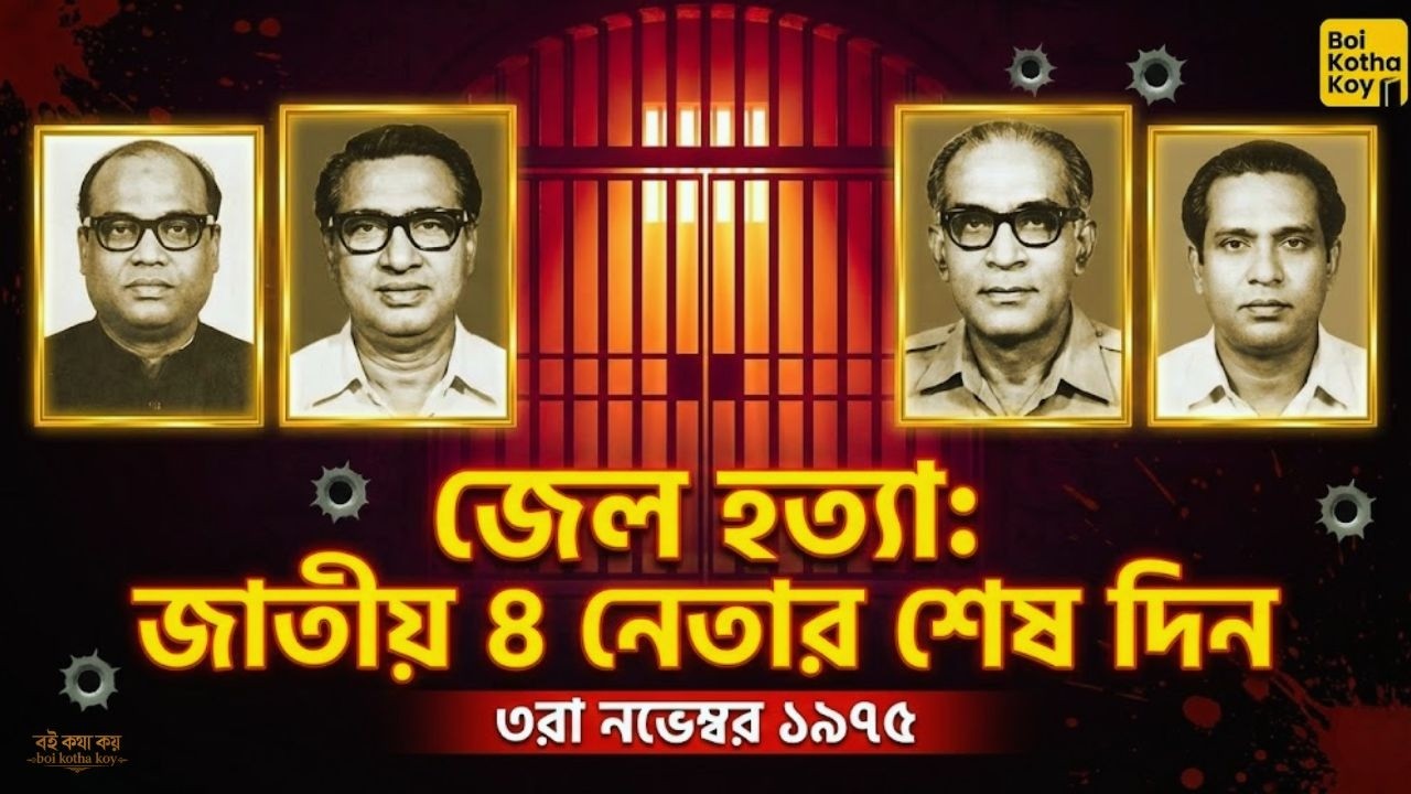 জেল হত্যা ১৯৭৫: সৈয়দ নজরুল, তাজউদ্দীন ও জাতীয় ৪ নেতার শেষ দিন | ইতিহাসের কলঙ্কিত ৩রা নভেম্বর