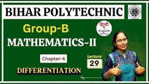 MATHEMATICS 2 CHAPTER-4 Day-29 | BIHAR POLYTECHNIC 2ND SEMESTER | #BCECE GROUP-B | #racevasemester