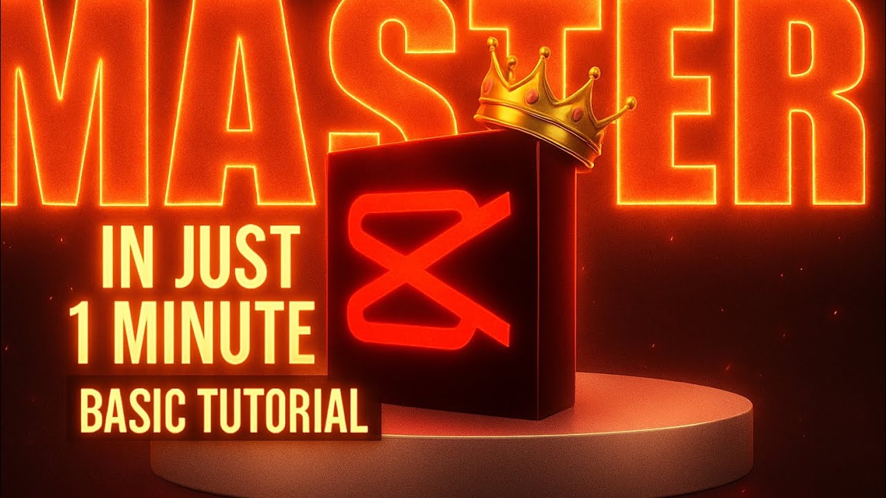 BASIC CAPCUT EDIT IN 1 MINUTE | CAPCUT TUTORIAL | * NO PRO