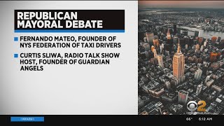Republican Mayoral Debate Tonight