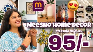 Meesho Home Decor Haul 🏡 | 25+ Budget Friendly Home Decor Items |  Affordable Decoration Ideas