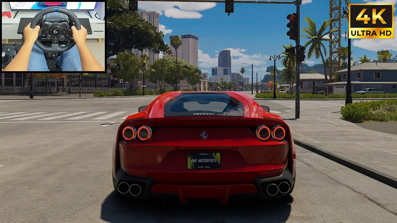 Ferrari 812 Superfast | The Crew Motorfest | PS5 Pro | Logitech G923 gameplay