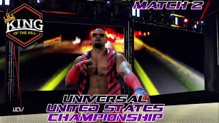 WWE 2K23 - UCW - King of the Hill - Match 2: Universal United States Championship