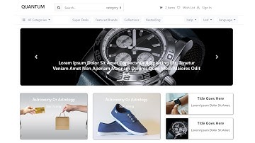 Html Css E-Commerce Website Design By NonTechBg | #html #html5 #css #css3 #webdevelopment