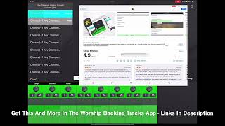 You Deserve (Pastor Donald Golder) Worship Backing Tracks App Preview screenshot 5
