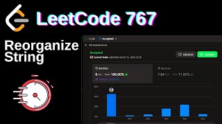 Reorganize String | LeetCode 767 | Strings | Easy solution