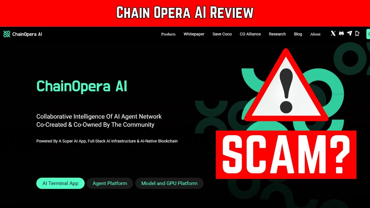 Chain Opera AI Review 2025 – Big Warning Before the Token Launch? - YouTube