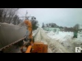 Snow blowing  (Big Snowblower)