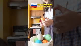 Fun Easter traditions in the US vs in Russia 🇺🇲🇷🇺 #russia #usa #Easter