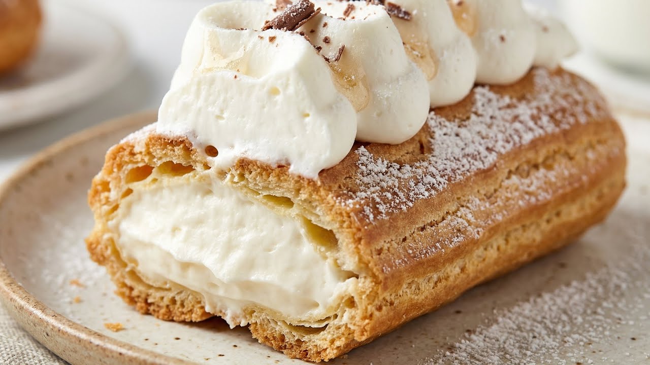 Mehl in kochendes Wasser geben und vom Ergebnis begeistert sein! Bestes Dessert! Schnell, lecker!