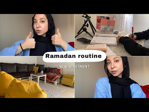 روتين طالبه جامعيه في رمضان انتقلت لبيت جديد 