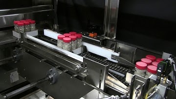 Tray Loader / Tray Former and Shrink Wrap System for Glass Bottles