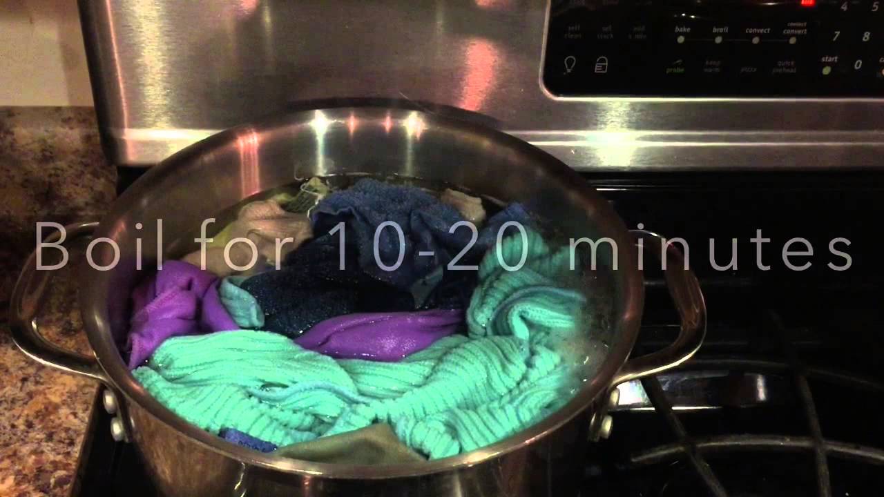 How To Boil Your Microfiber Cloths Youtube