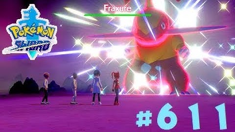 Pokemon Sword Shiny Dynamax Fraxure Raid & Catch