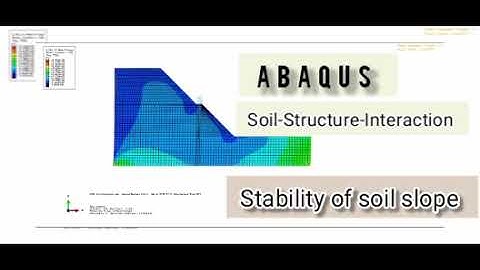#abaqus #soil #education #geotechnical engineering #soilmechanics #stability of #slope