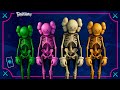 RANDOM DUOS! New KAWS SKELETON Skin! (Fortnite)