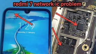 redmi 7 network problem||redmi 7 network ic problem
