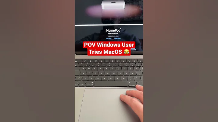 POV - Windows User Tries MacOS 😂 - DayDayNews