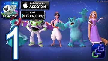 Disney Magical Dice: The Enchanted Board Game Walkthrough - Part 1 - Tier 1 Multiplayer 1v1