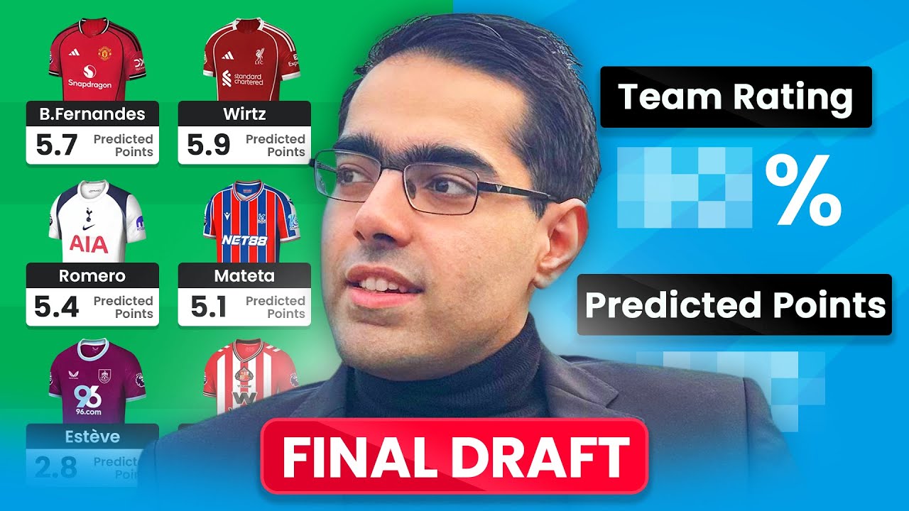 BigManBakar's FINAL FPL Team 🔒 | 4th In The World! 🌎 | Fantasy Premier League 2025/26