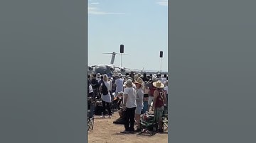 C-17 Reverse Thrust At Avalon Airshow 2023! #shorts #short #shortsvideo #shortvideo #airshow