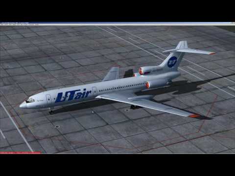 Видео: FS 2004 | Project Tupolev | Ту 154 М ПТ | Выход и полет по НВУ | Подробный запуск | USRK - USTR