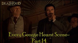 Deadwood- Al and Hearst Watch The Political Speeches Together