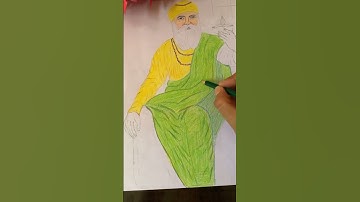 Shri Guru Nanak Dev Ji 🙏🙏 #art #viral #artwork #gurunanakdevji #youtubeshorts #shorts
