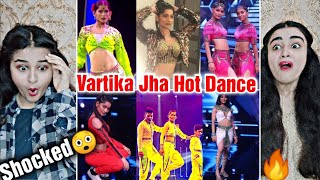 First Time Reaction On Vartika Jha Viral Dance Videos🥵🔥 || Pakistani Reaction