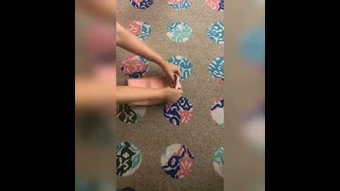 Cara melipat sajadah travel sajadah lipat mashrabiya