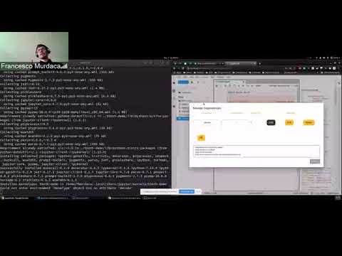 JupyterLab extension UI for Dependency Management