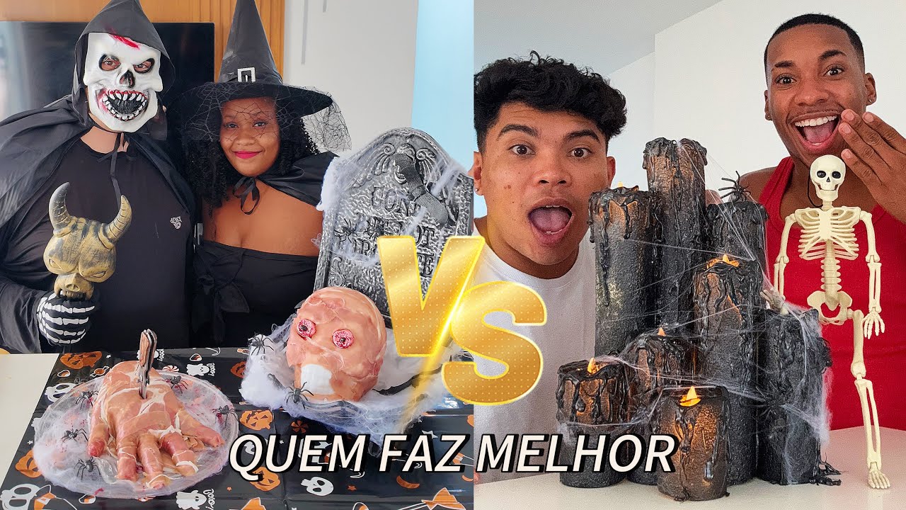 QUEM FAZ A MELHOR IDEIA DE DECORAÇÃO HALLOWEEN 🎃