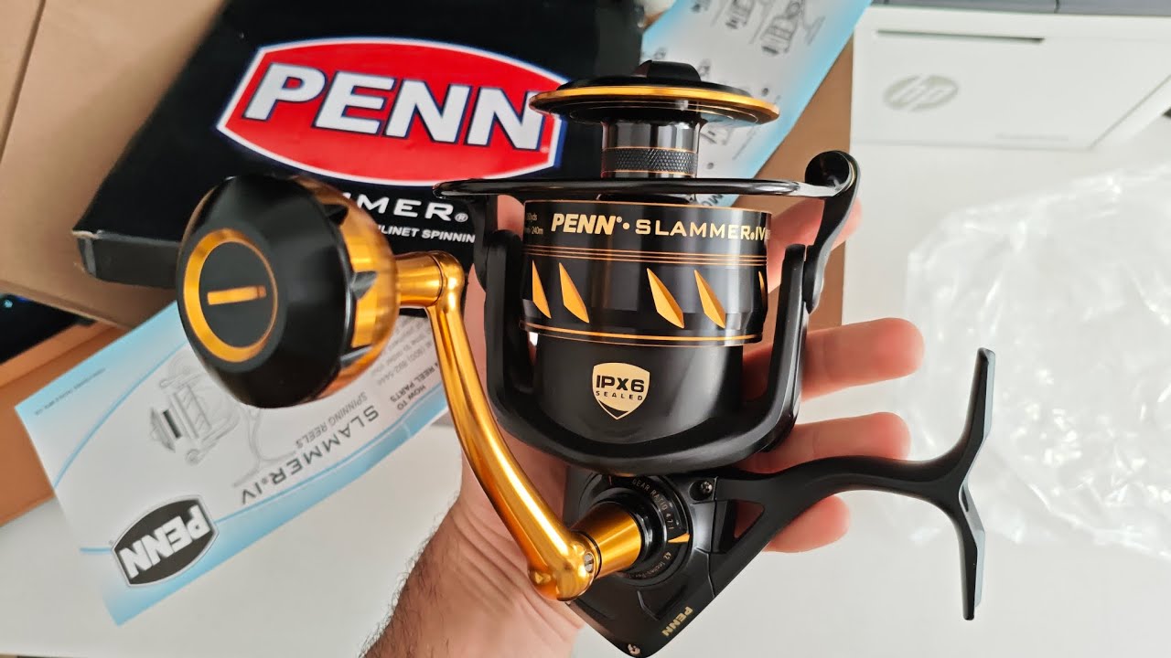 Review PENN Slammer IV 8500 - YouTube
