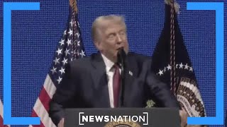 Trump touts economic agenda, says economy was ‘rescued’ | Morning in America