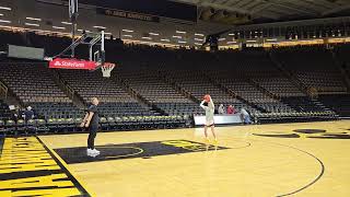 Iowa Hawkeye Lucy Olsen Did This After Loss #hawkeyes